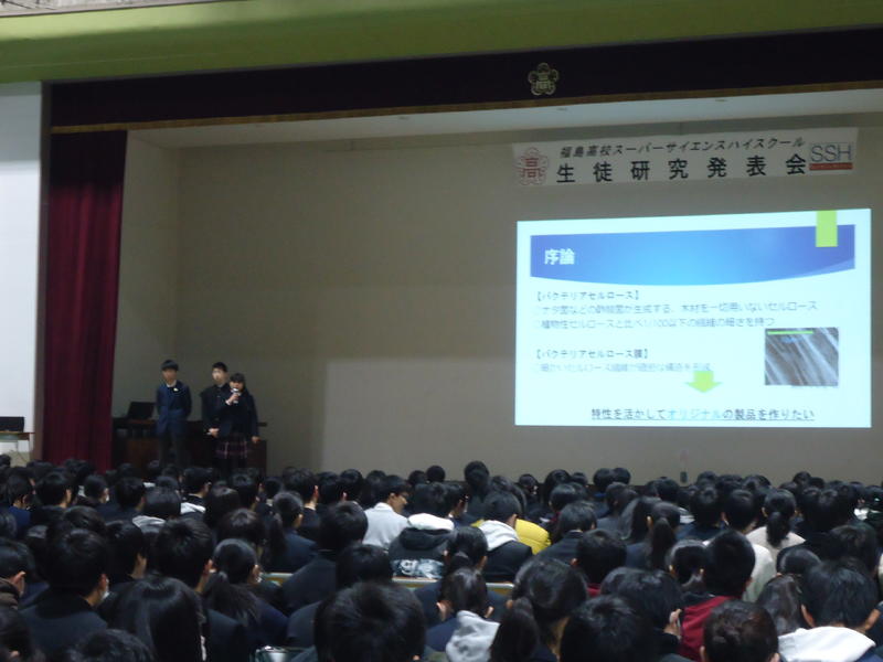 口頭発表の様子
